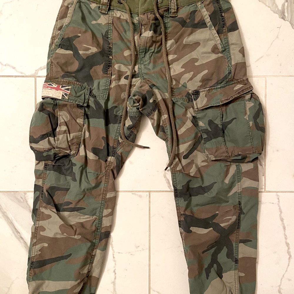 Ralph Lauren Polo Denim & Supply Camo Joggers